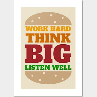 Think Big Posters and Art